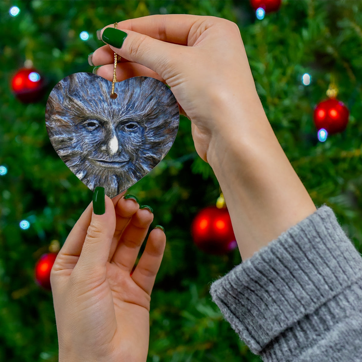 Sun God - Ceramic Ornaments - Fry1Productions
