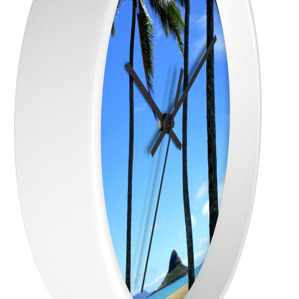 “Visionary Dreams” - 10" Wooden Frame Wall Clock - Fry1Productions