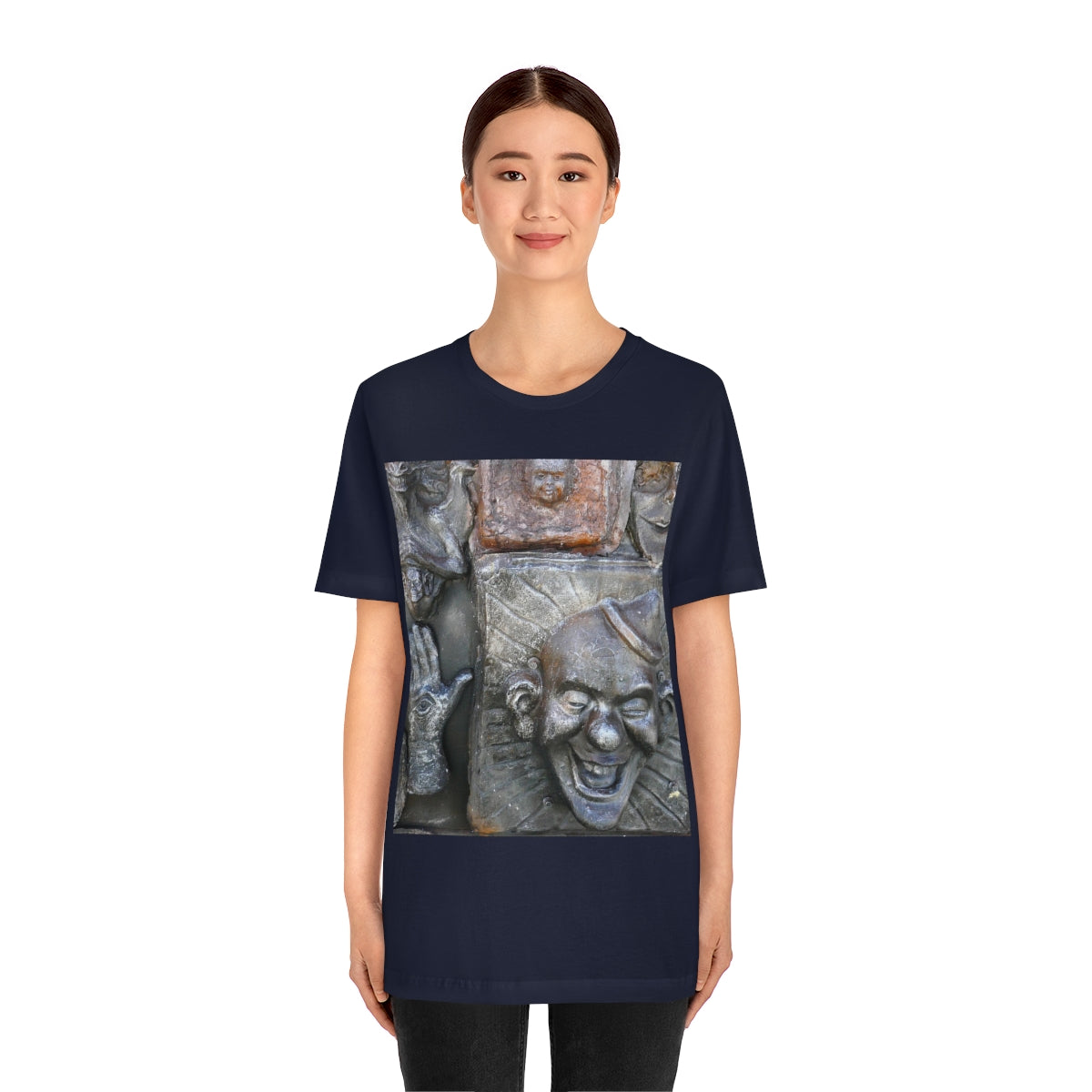 Cosmic Laughter - Unisex Jersey Short Sleeve T-Shirt - Fry1Productions