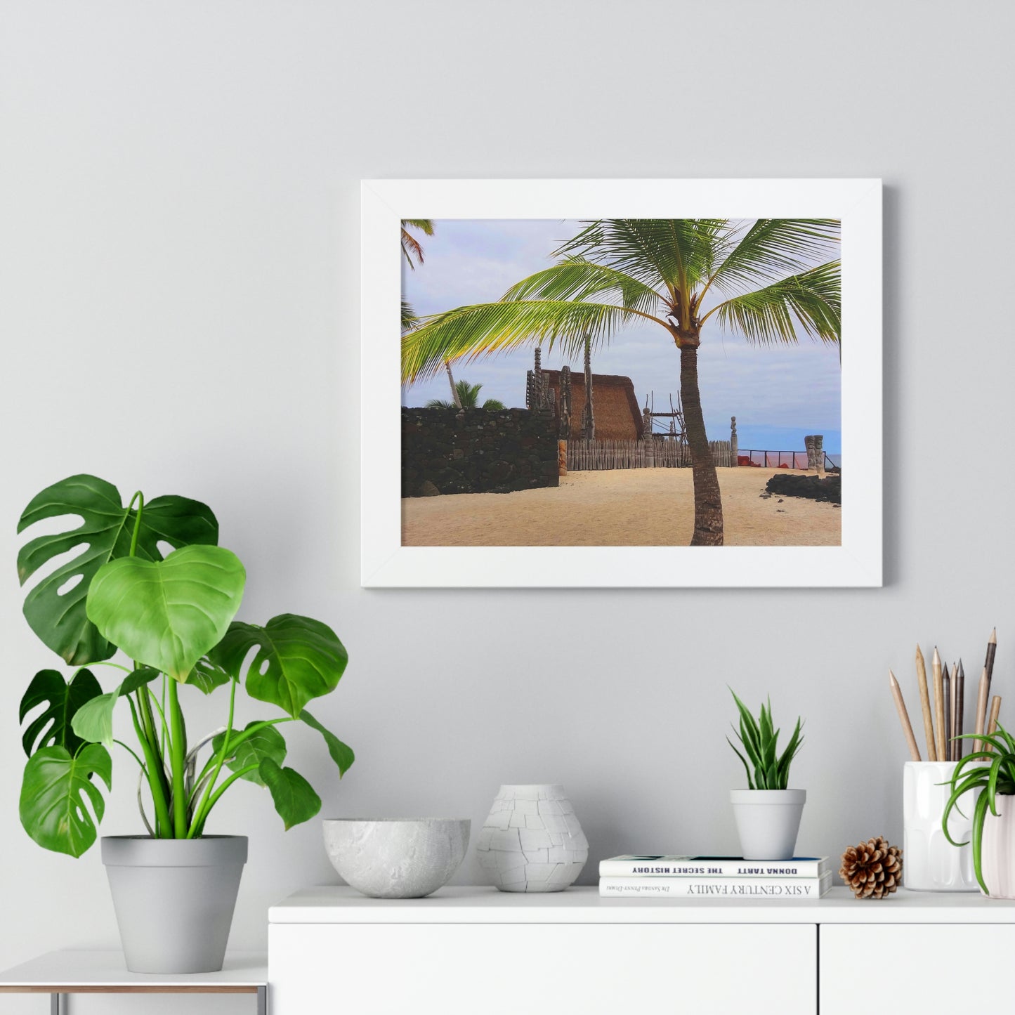 Florescence Hale O Keawe - Framed Horizontal Poster - Fry1Productions
