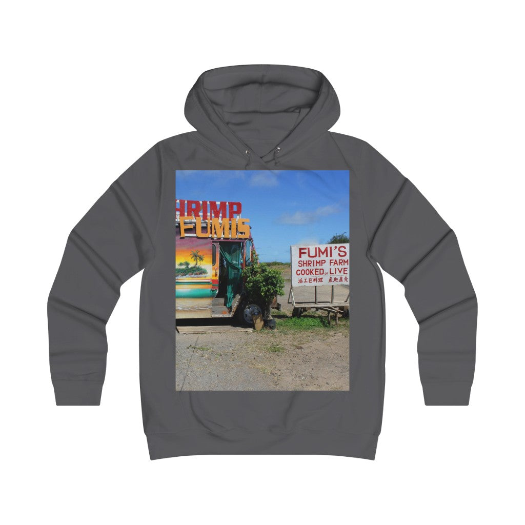 "Kaulana Delights" - Girlie College Hoodie - Fry1Productions