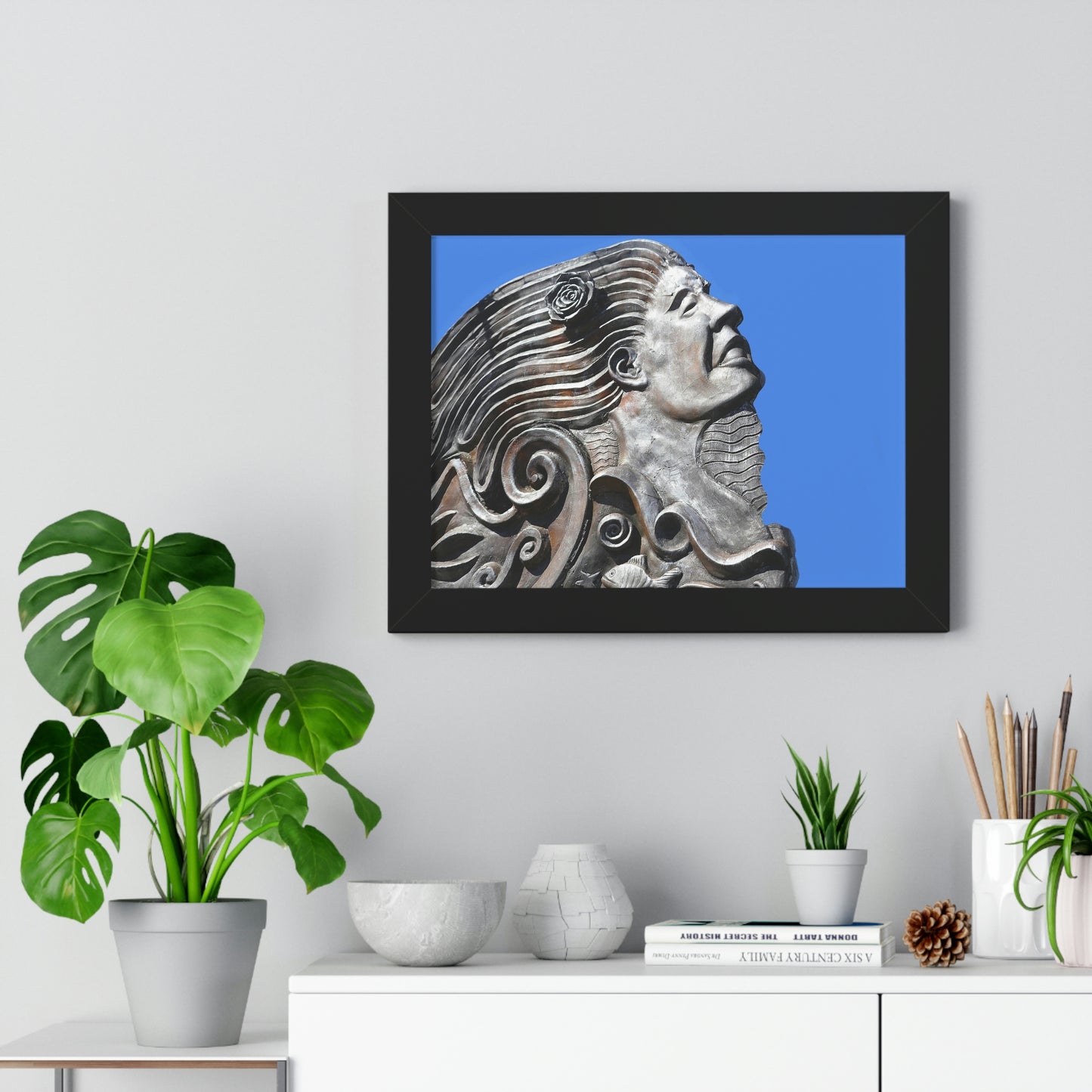 Nymph Beauty - Framed Horizontal Poster - Fry1Productions
