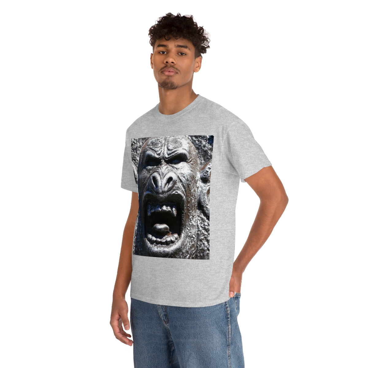 Frenzy Scream - Unisex Heavy Cotton Tee - Fry1Productions