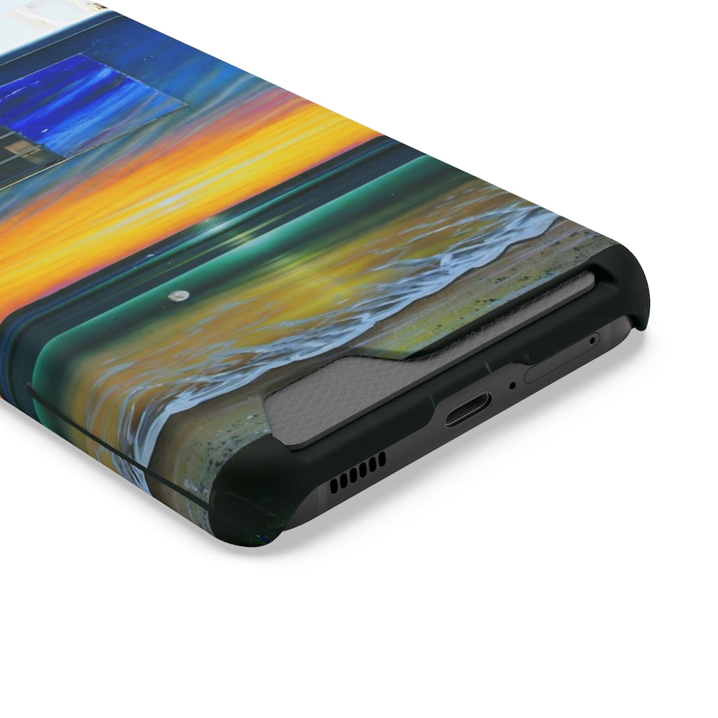 "Fumis Aloha" - Galaxy S22 S21 & iPhone 13 Case With Card Holder - Fry1Productions