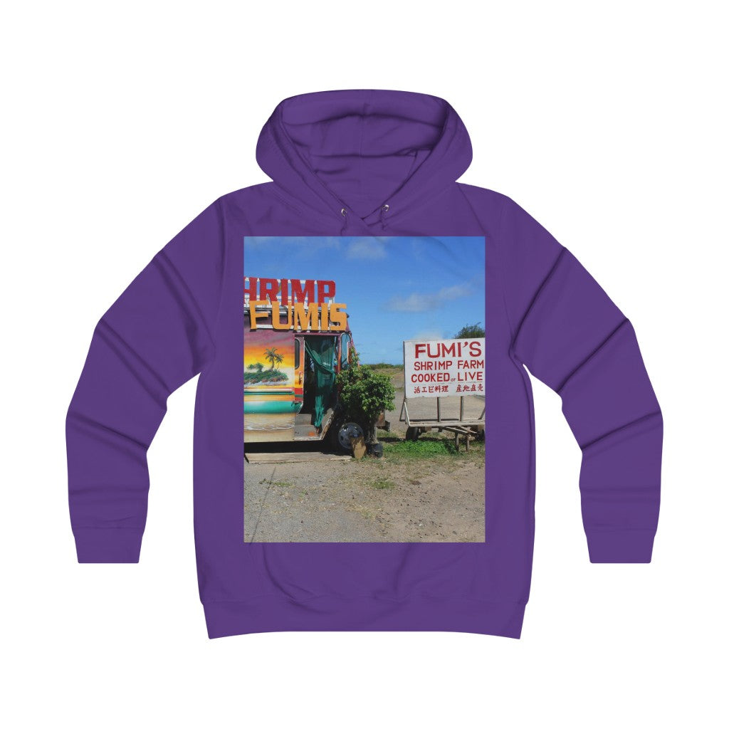"Kaulana Delights" - Girlie College Hoodie - Fry1Productions