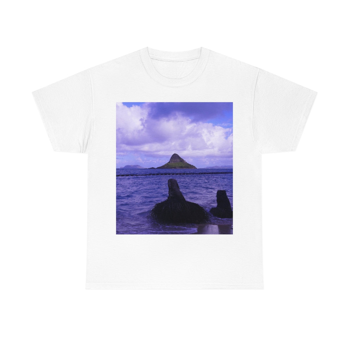 Wade To Chinaman's Hat - Unisex Heavy Cotton Tee - Fry1Productions