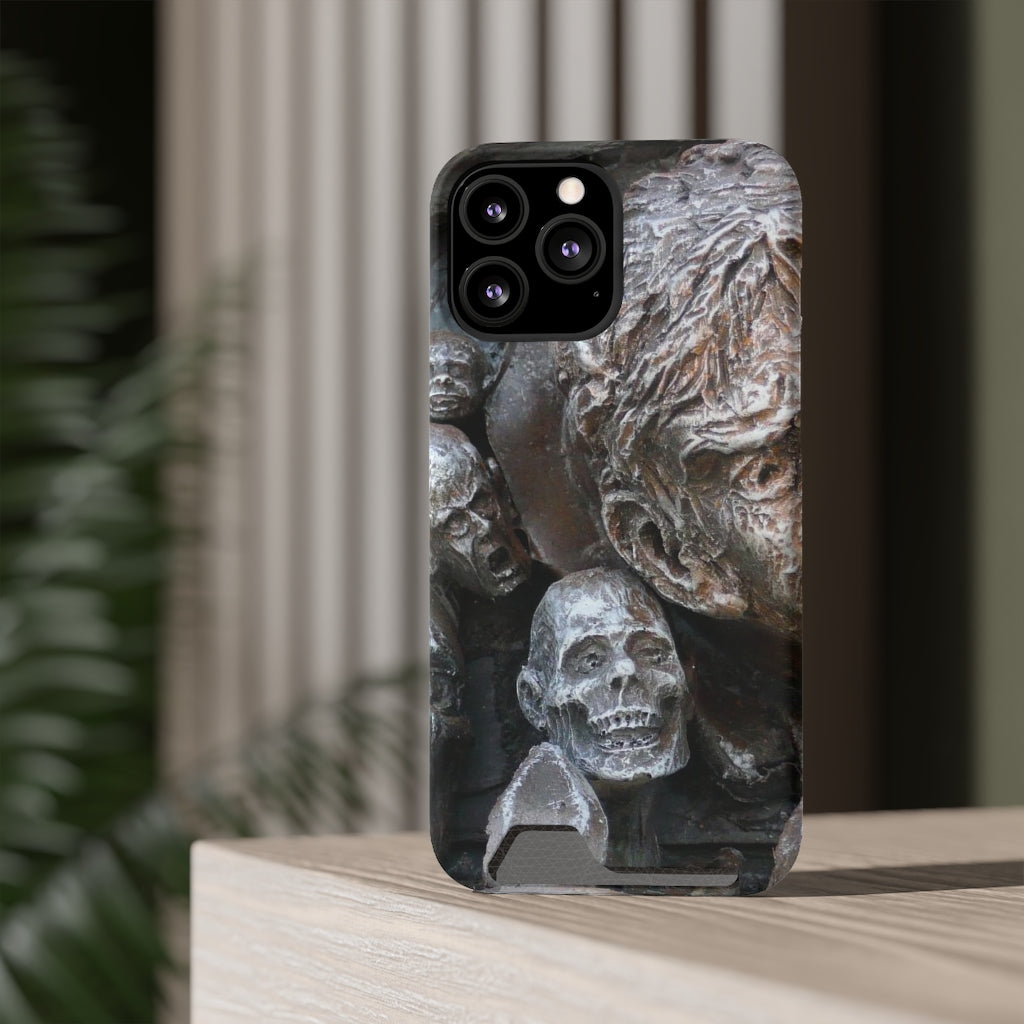 "Waiting for the King" - Galaxy S22 S21 & iPhone 13 Case With Card Holder - Fry1Productions