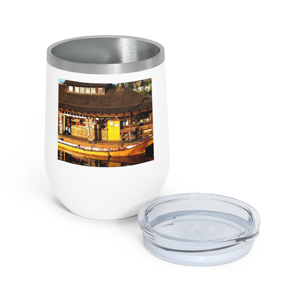 Q'il'bid Awe - 12 oz Insulated Wine Tumbler - Fry1Productions