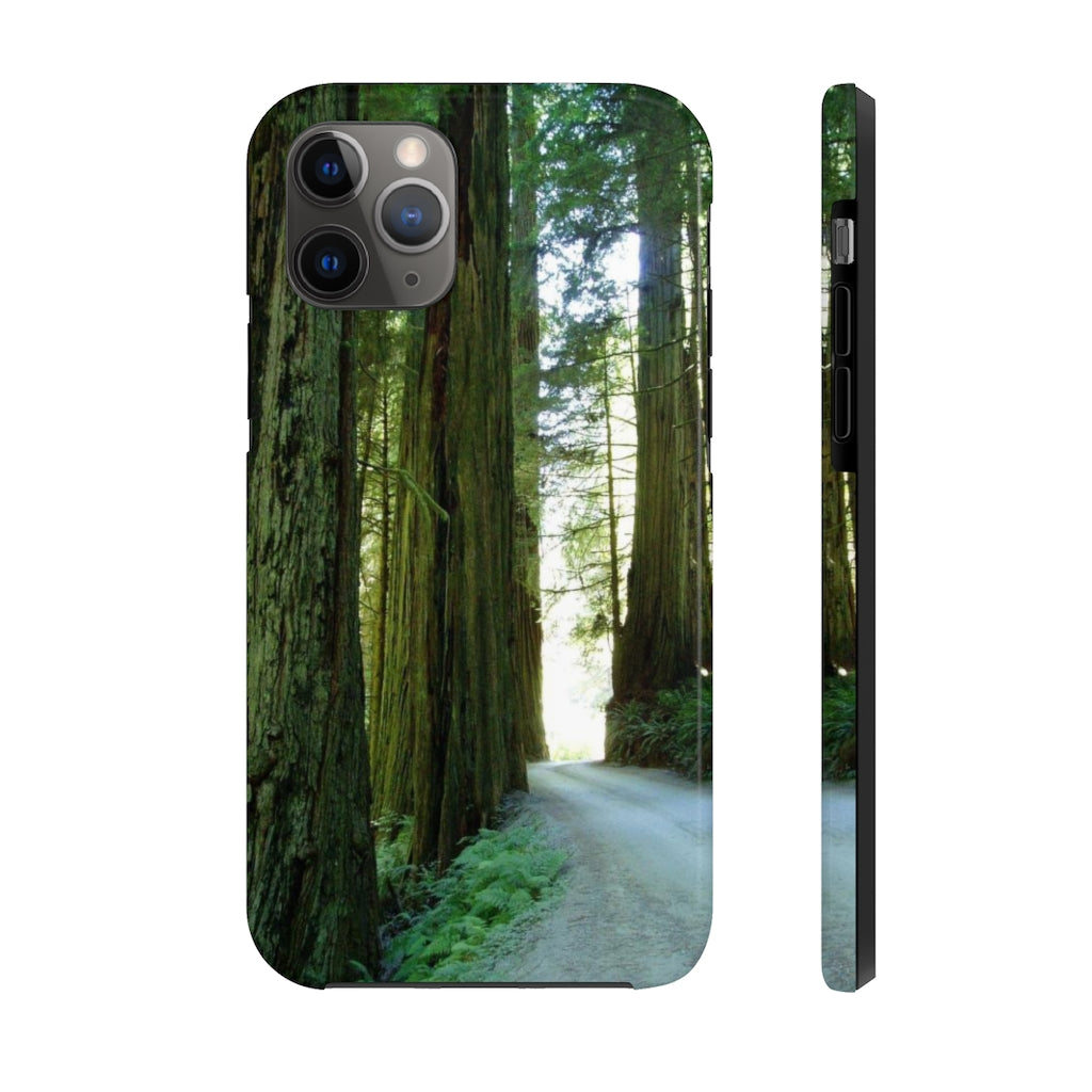 "Wandering Ferns and Giants" - iPhone Tough Case - Fry1Productions