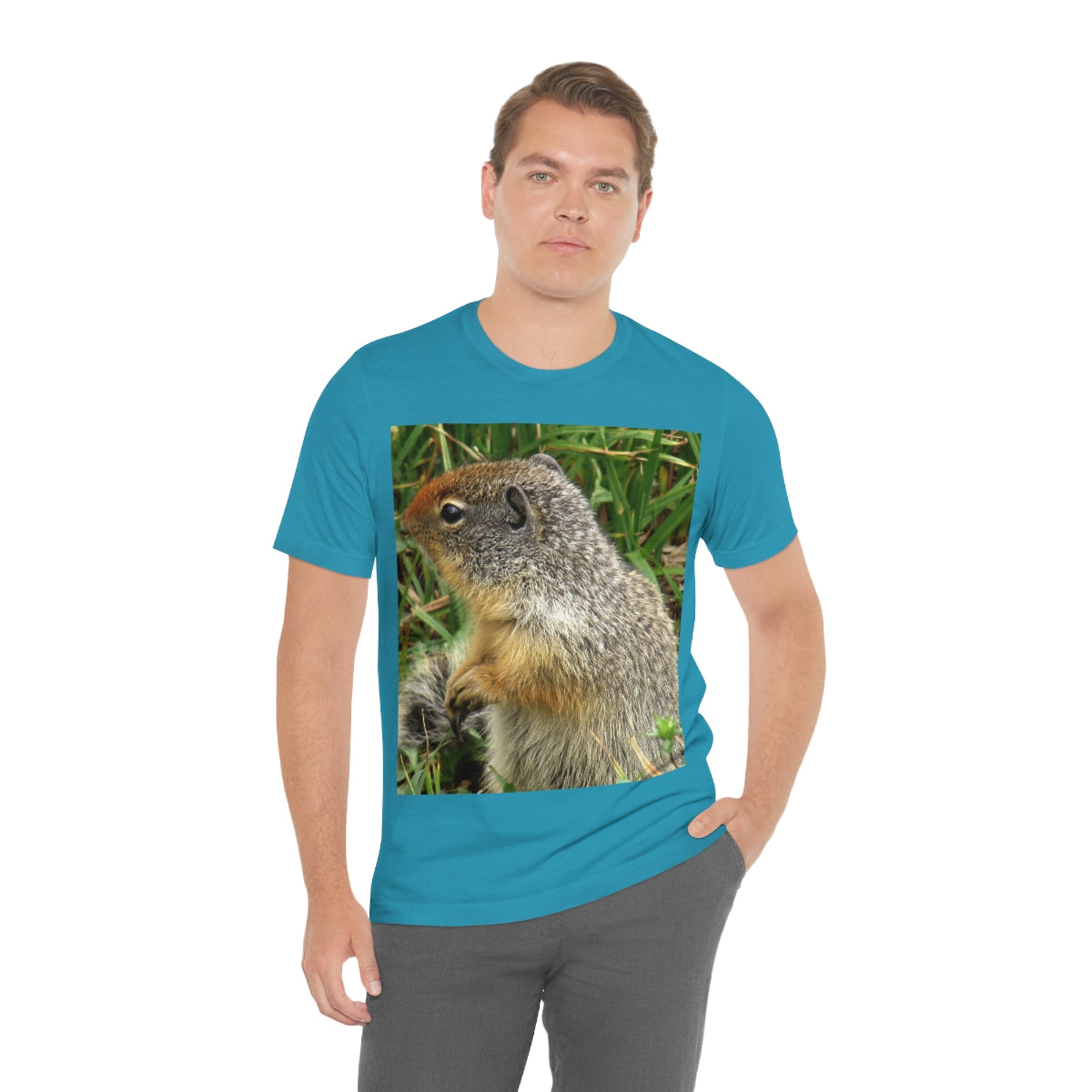 Inquisitive Stare - Unisex Jersey Short Sleeve T-Shirt - Fry1Productions