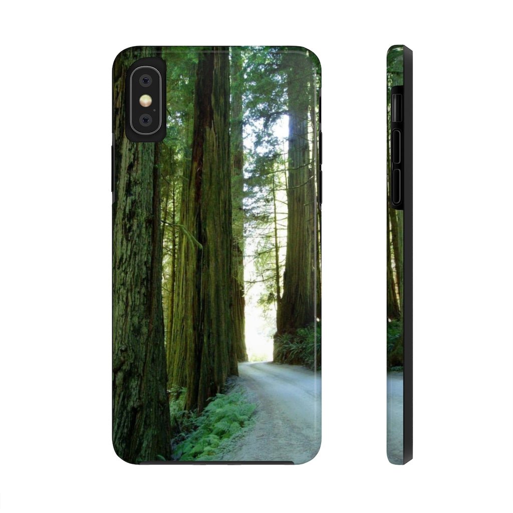 "Wandering Ferns and Giants" - iPhone Tough Case - Fry1Productions