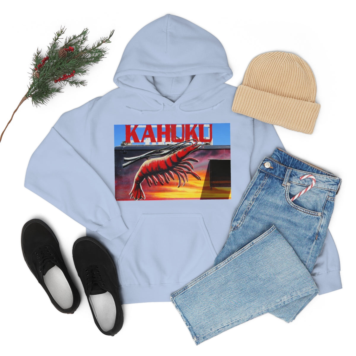 Kahuku Kai - Unisex Heavy Blend Hooded Sweatshirt - Fry1Productions