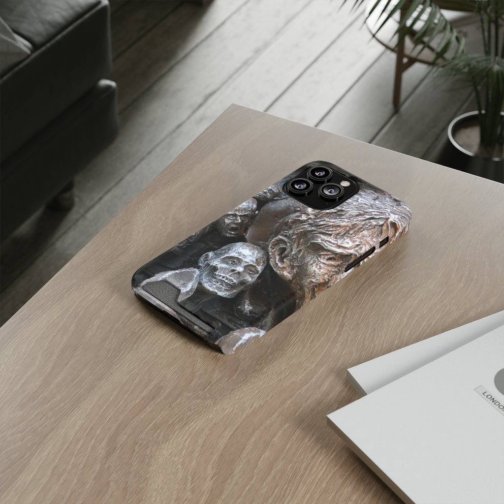 "Waiting for the King" - Galaxy S22 S21 & iPhone 13 Case With Card Holder - Fry1Productions