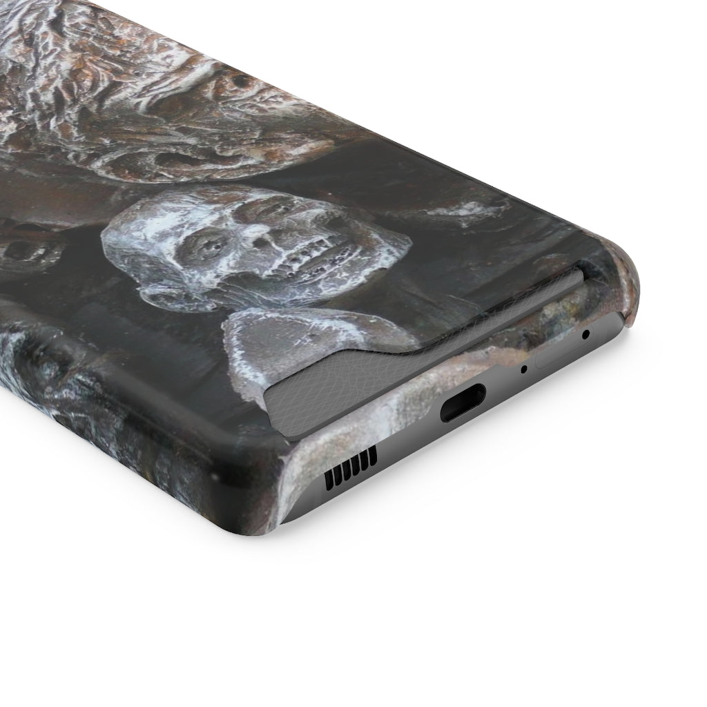 "Waiting for the King" - Galaxy S22 S21 & iPhone 13 Case With Card Holder - Fry1Productions