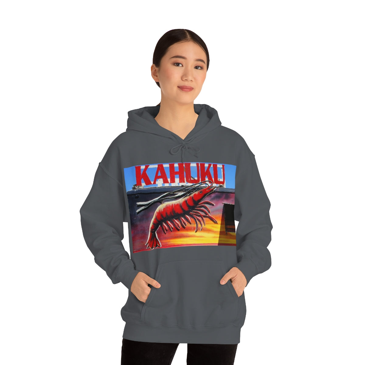 Kahuku Kai - Unisex Heavy Blend Hooded Sweatshirt - Fry1Productions
