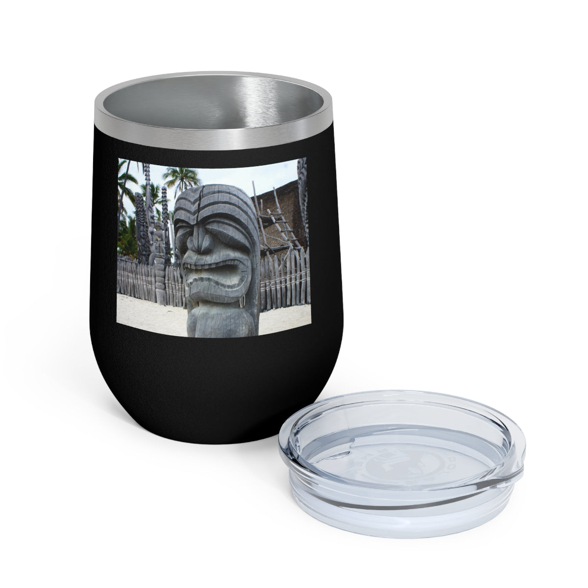 Fierce Guardian - 12 oz Insulated Wine Tumbler - Fry1Productions