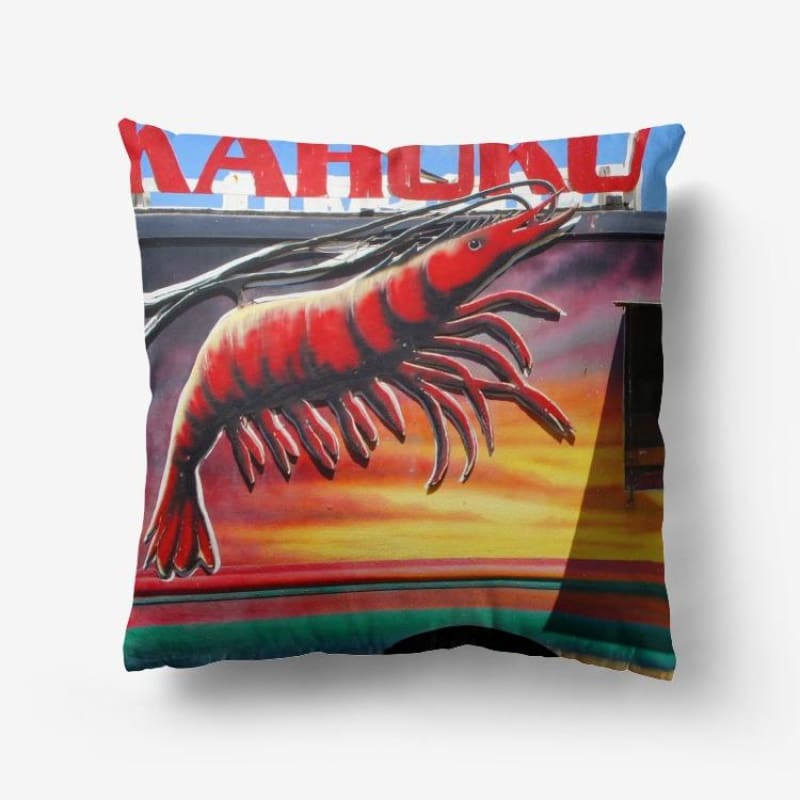 Kahuku Kai - Hypoallergenic Throw Pillow - Fry1Productions