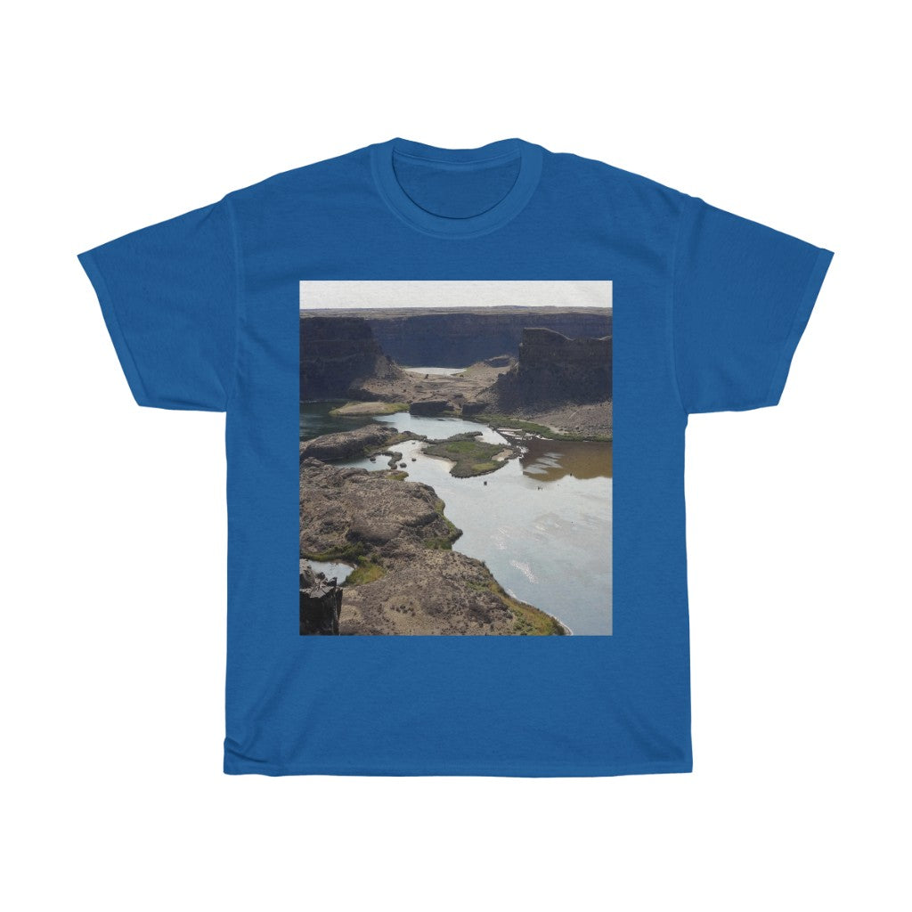 Reminisce of Ancient Thunder - Unisex Heavy Cotton Tee - Fry1Productions