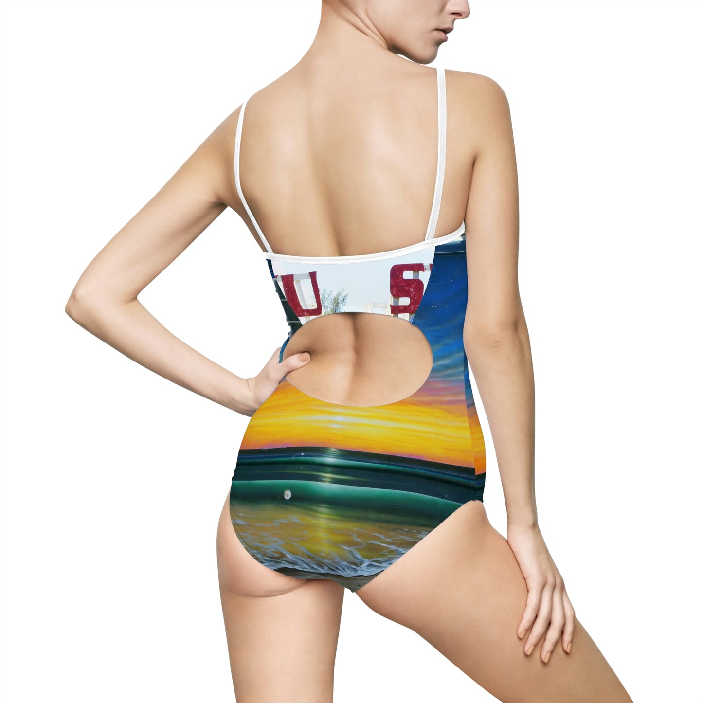 Fumis Aloha - Women's One-Piece Swimsuit - Fry1Productions