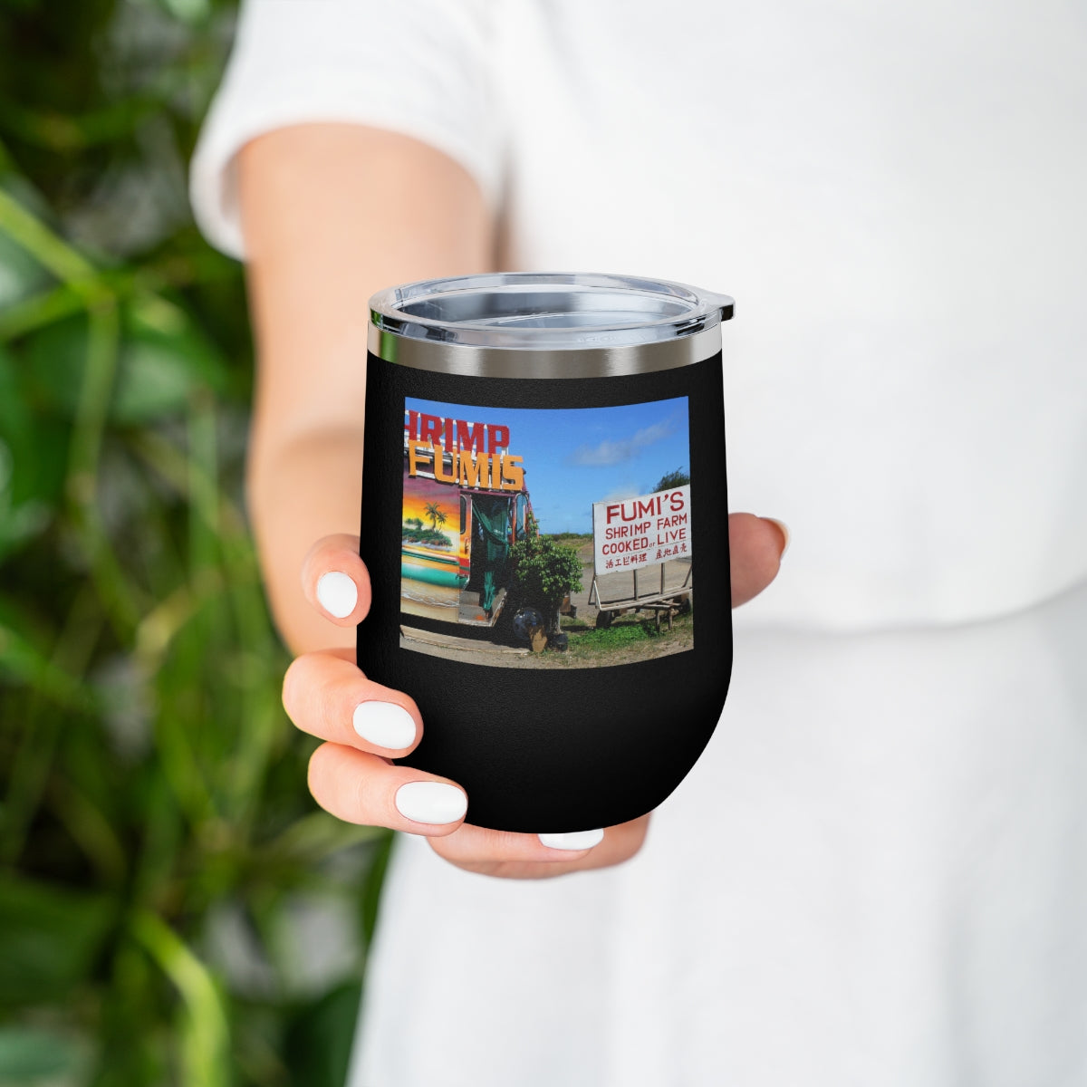 Kaulana Delights - 12 oz Insulated Wine Tumbler - Fry1Productions