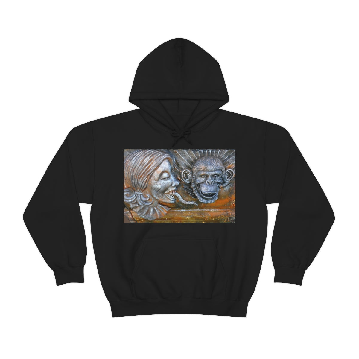 Snakily Speaking - Unisex Heavy Blend Hooded Sweatshirt - Fry1Productions