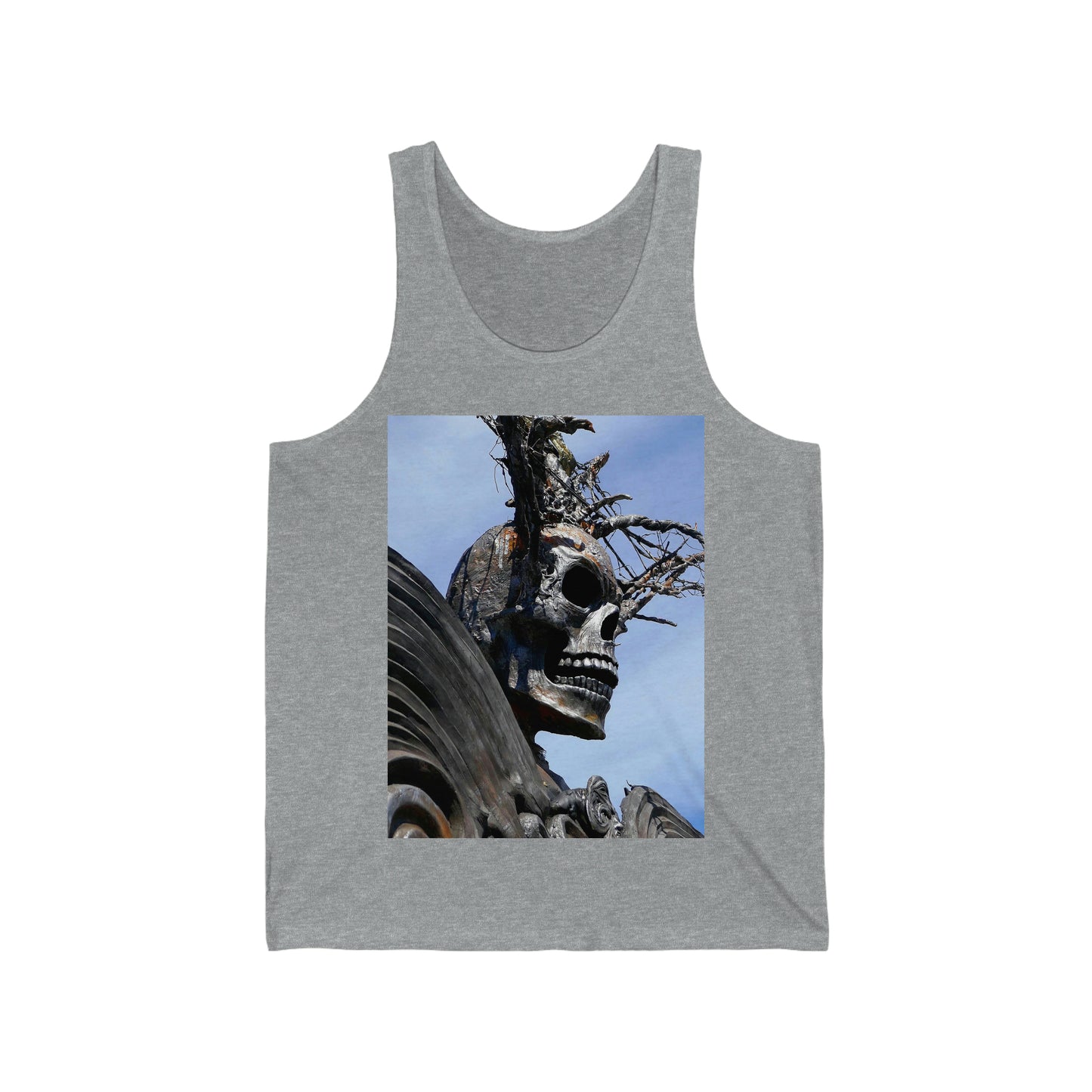Skull Warrior - Unisex Jersey Tank - Fry1Productions