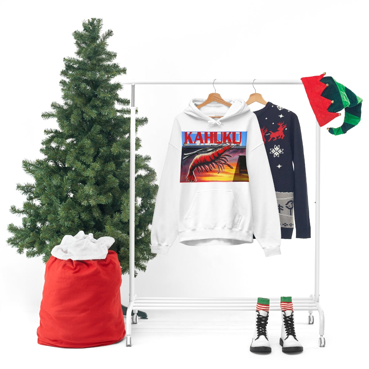 Kahuku Kai - Unisex Heavy Blend Hooded Sweatshirt - Fry1Productions