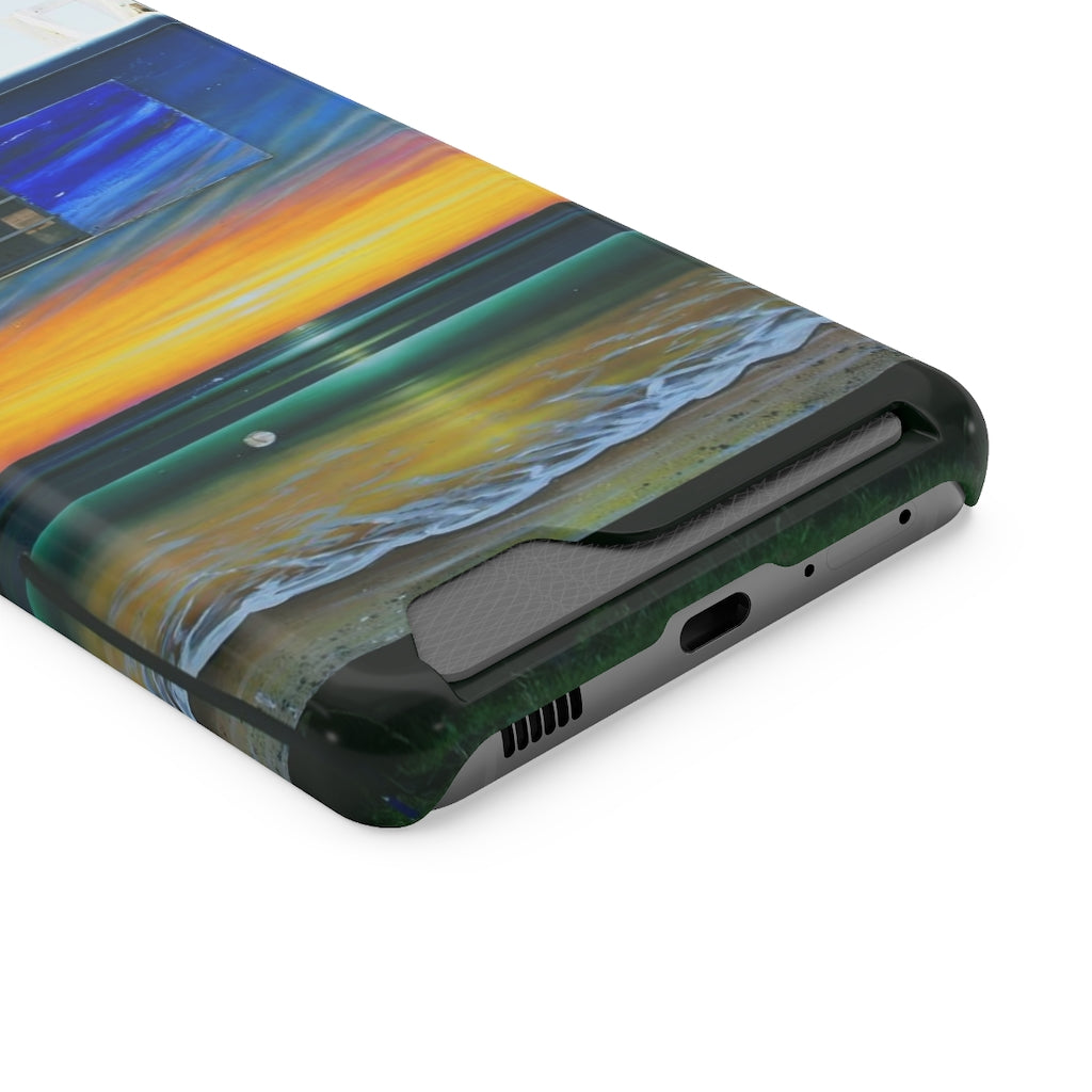 "Fumis Aloha" - Galaxy S22 S21 & iPhone 13 Case With Card Holder - Fry1Productions