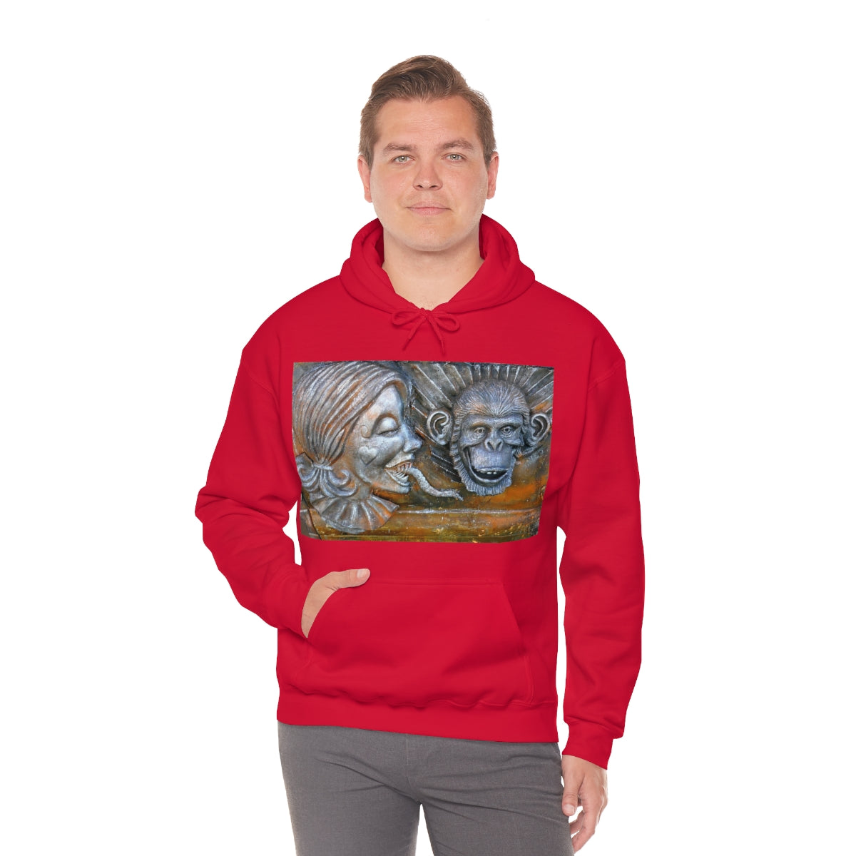 Snakily Speaking - Unisex Heavy Blend Hooded Sweatshirt - Fry1Productions