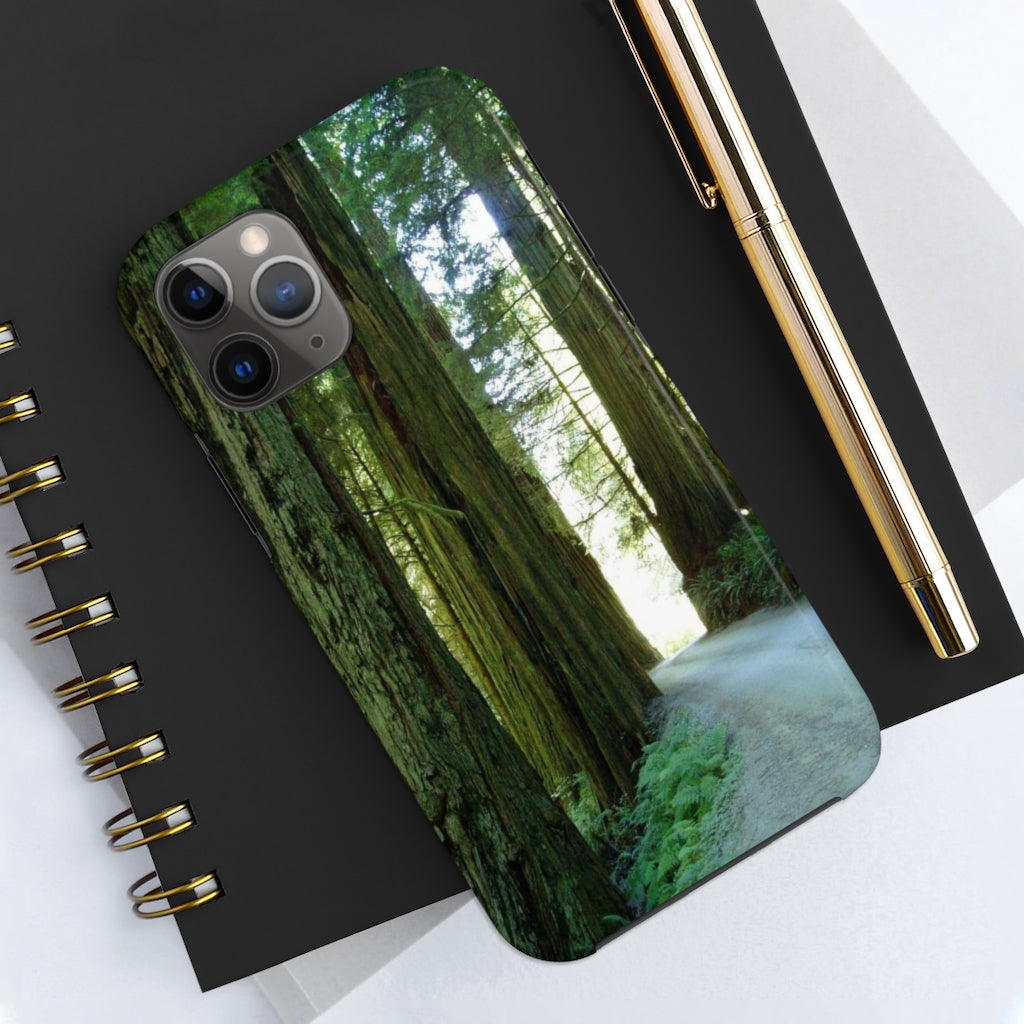 "Wandering Ferns and Giants" - iPhone Tough Case - Fry1Productions