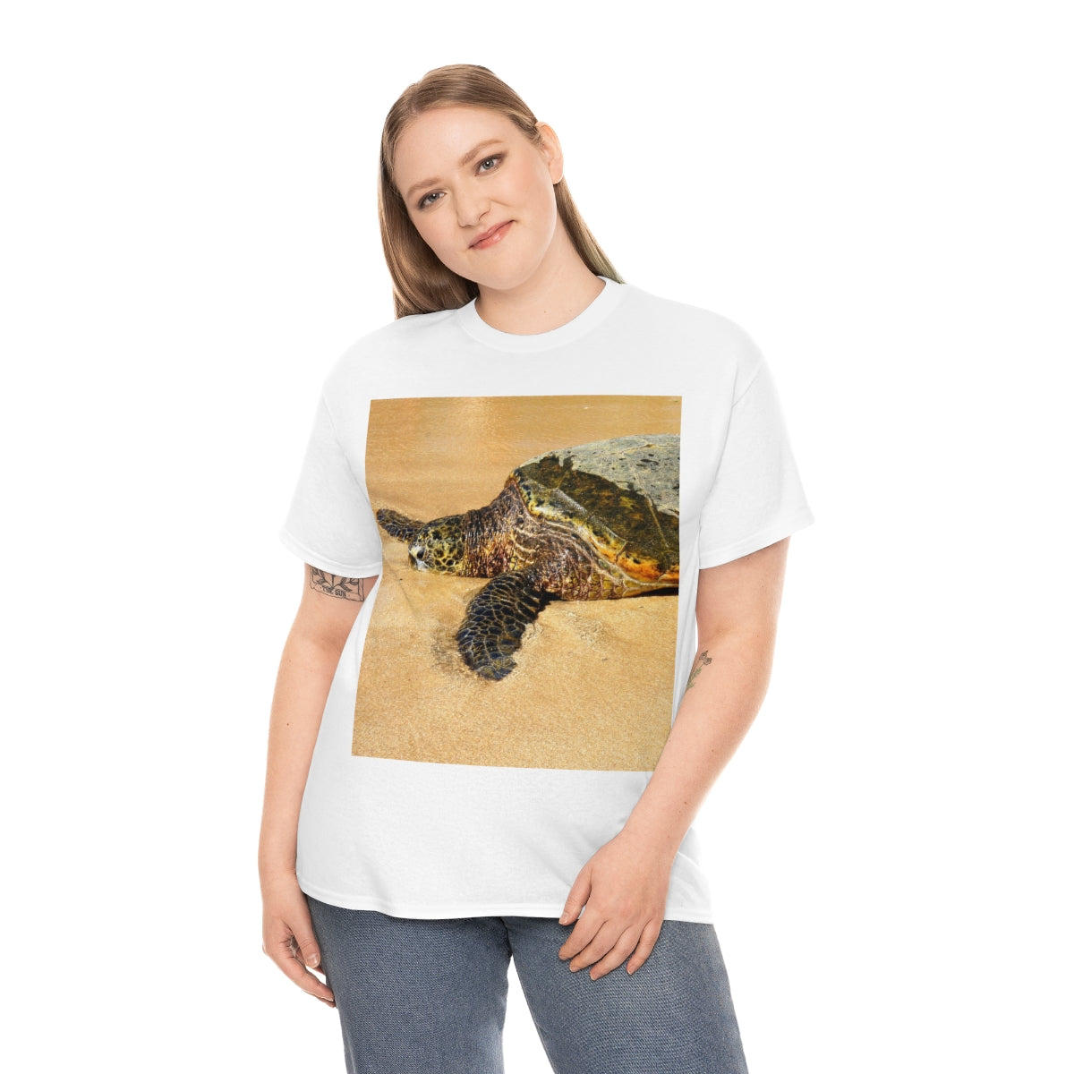 Glistening Journey - Unisex Heavy Cotton Tee - Fry1Productions