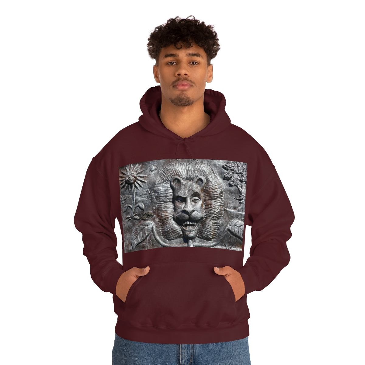Lion's Friends Forever - Unisex Heavy Blend Hooded Sweatshirt - Fry1Productions