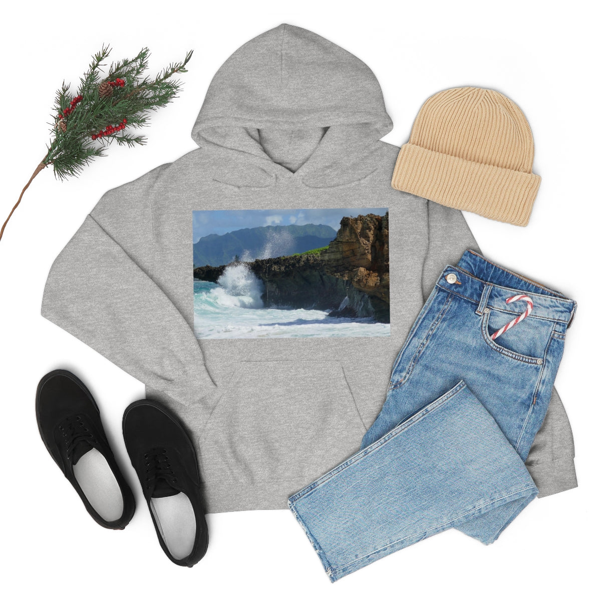 Rockin Surfer's Rope - Unisex Heavy Blend Hooded Sweatshirt - Fry1Productions