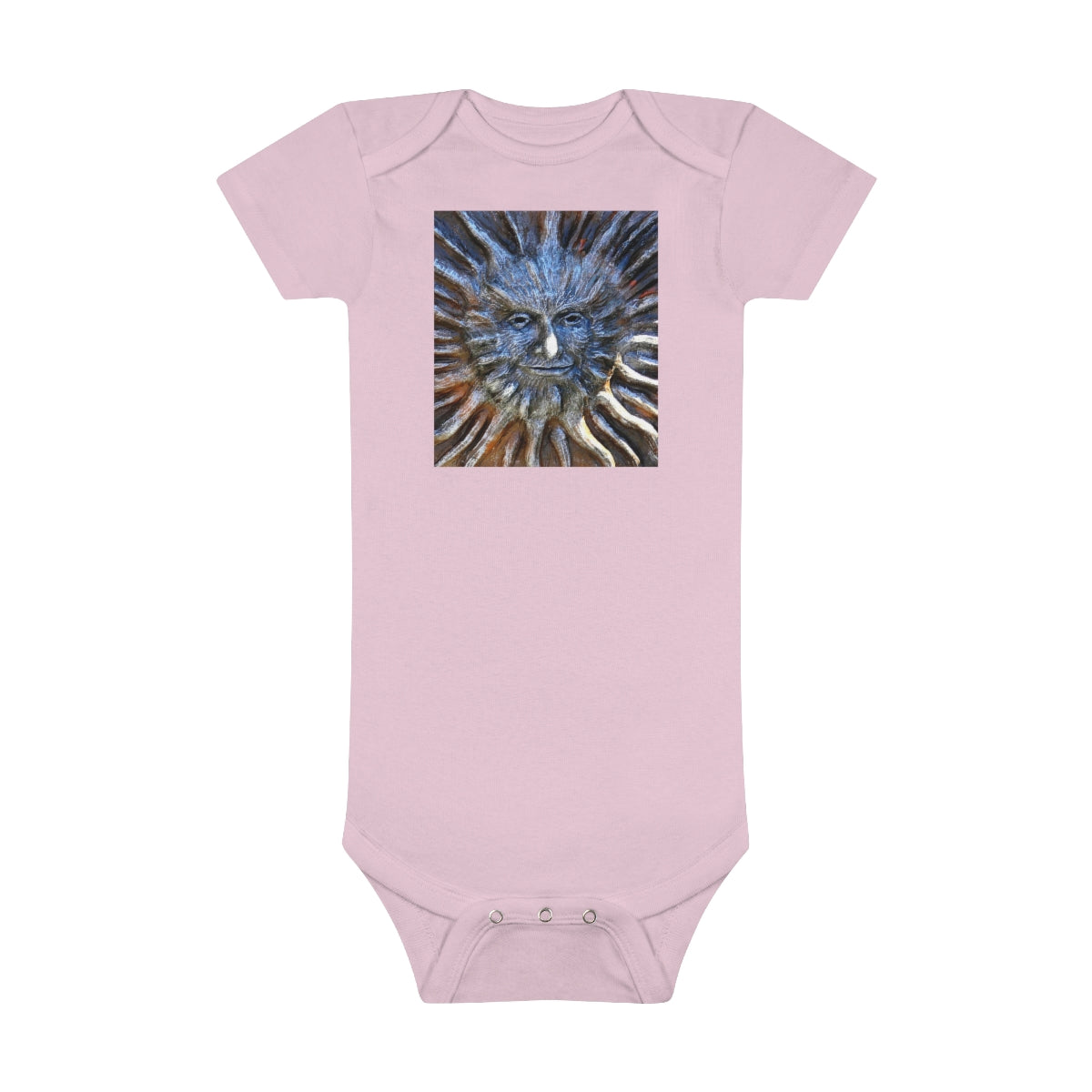 Sun God - Baby Short Sleeve Onesie - Fry1Productions