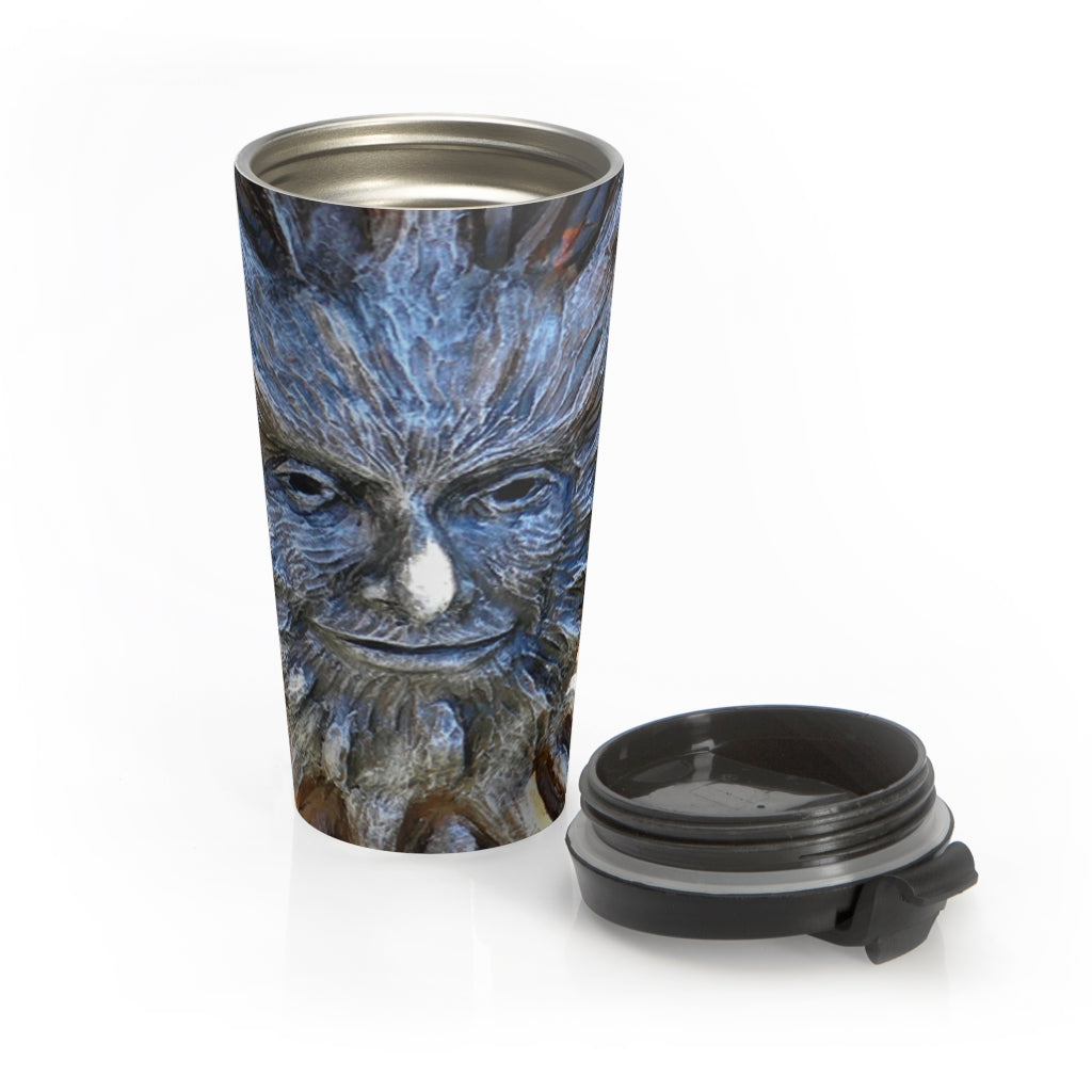 "Sun God" - Stainless Steel Travel Mug 15 oz - Fry1Productions