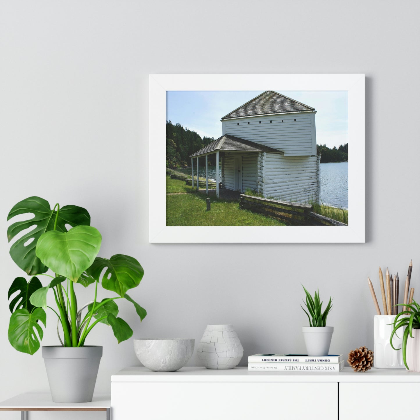 Defensible Guardian - Framed Horizontal Poster - Fry1Productions