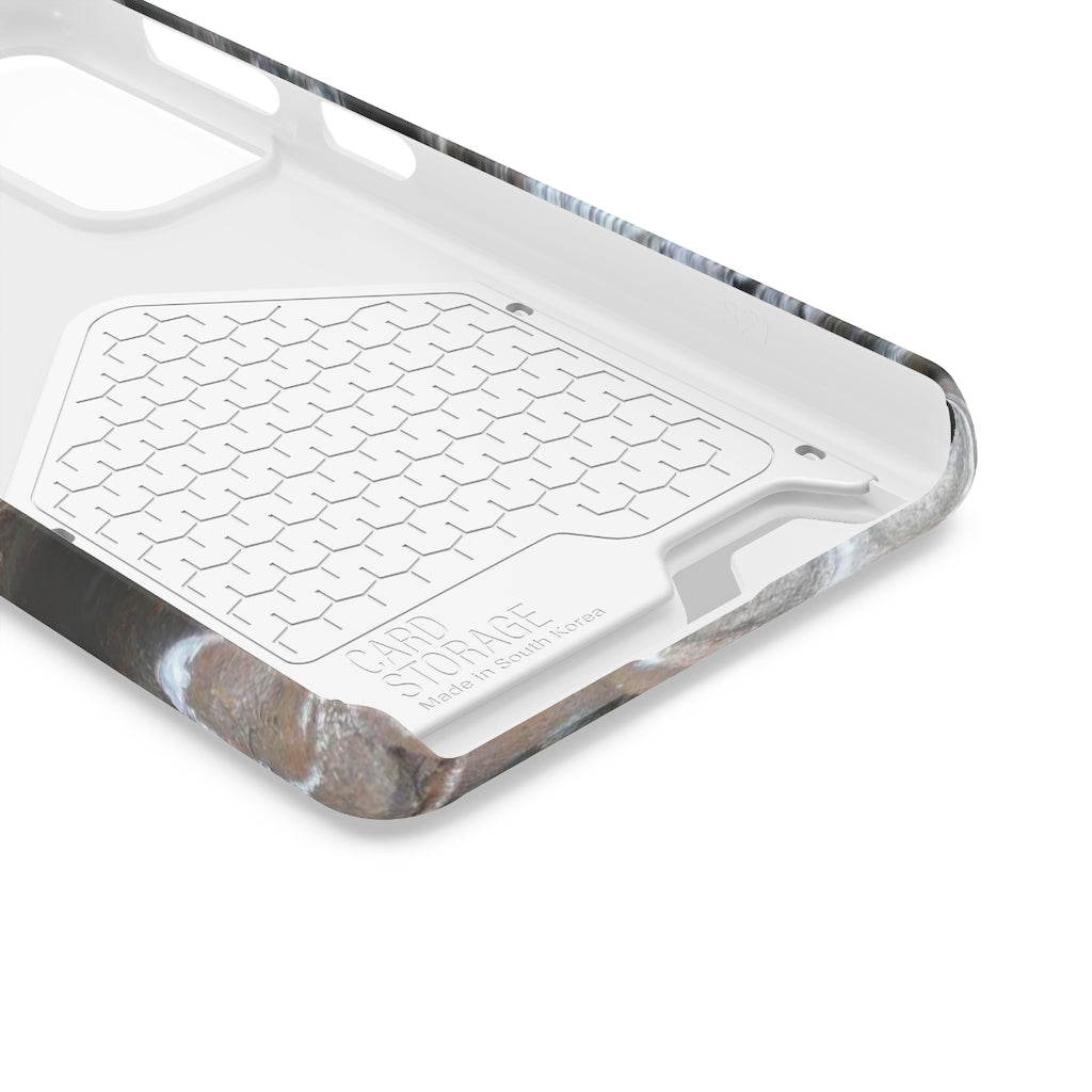 "Waiting for the King" - Galaxy S22 S21 & iPhone 13 Case With Card Holder - Fry1Productions