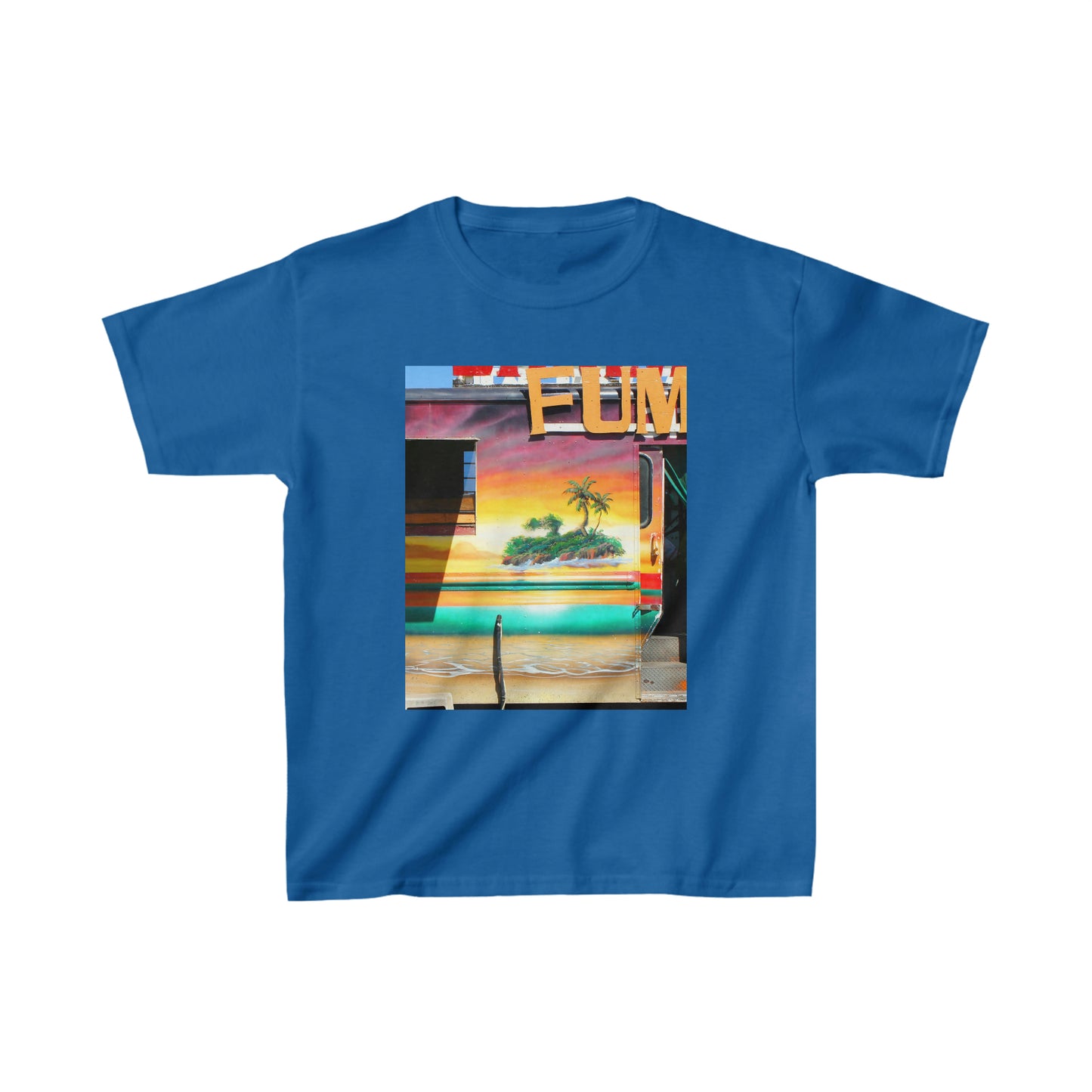 Island Love - Kids Cotton Tee - Fry1Productions