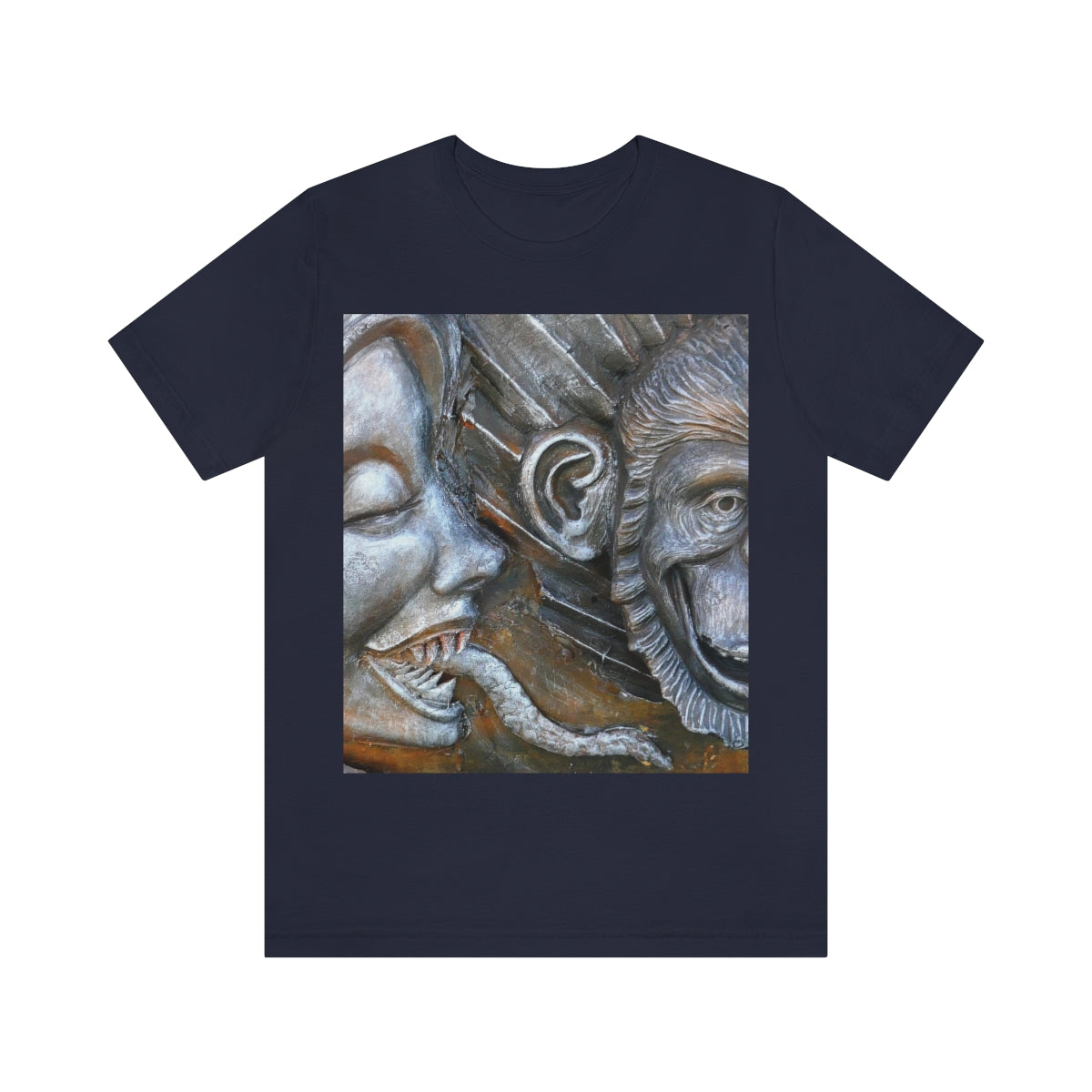 Snakily Speaking - Unisex Jersey Short Sleeve T-Shirt - Fry1Productions