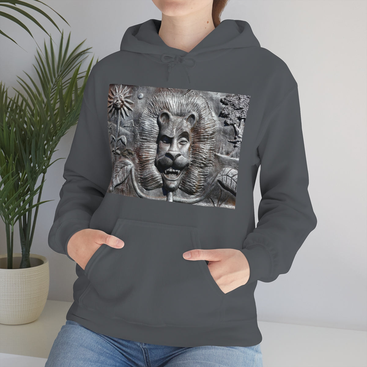 Lion's Friends Forever - Unisex Heavy Blend Hooded Sweatshirt - Fry1Productions