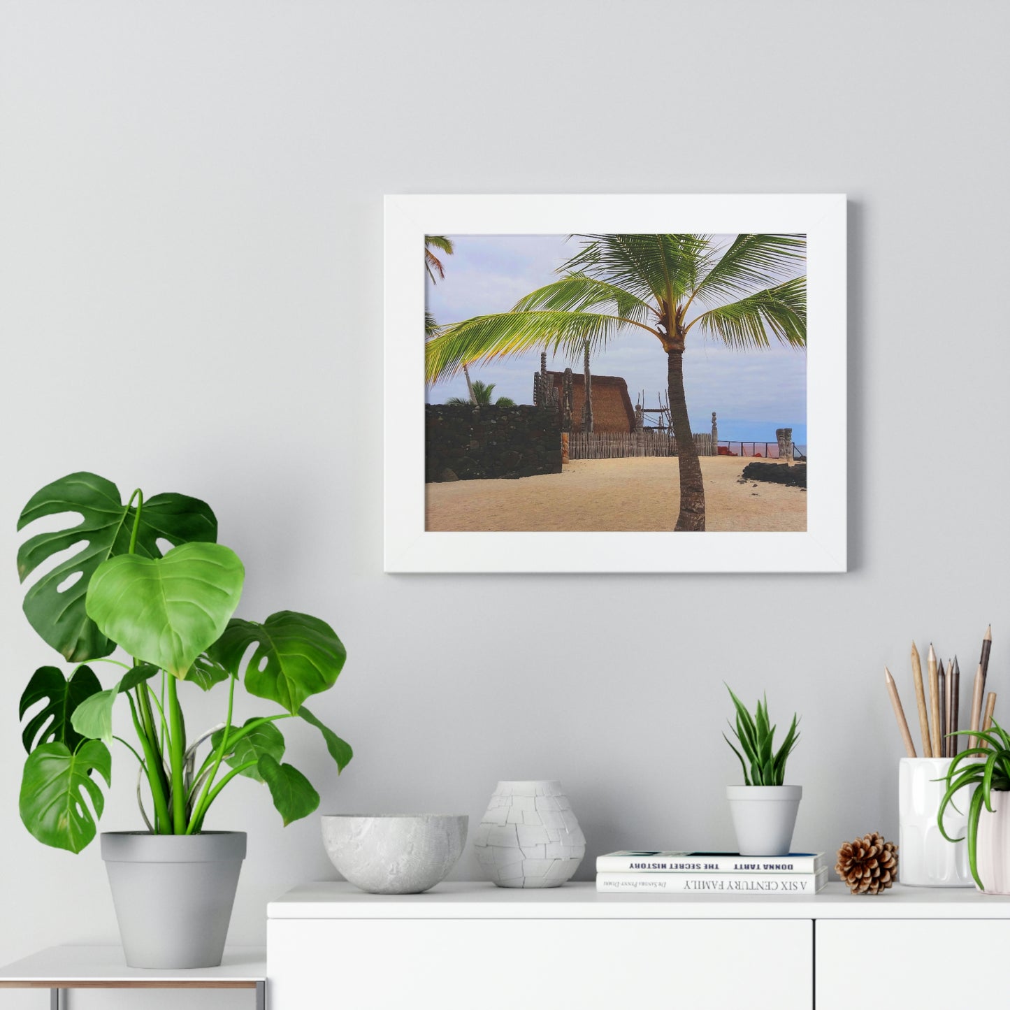 Florescence Hale O Keawe - Framed Horizontal Poster - Fry1Productions
