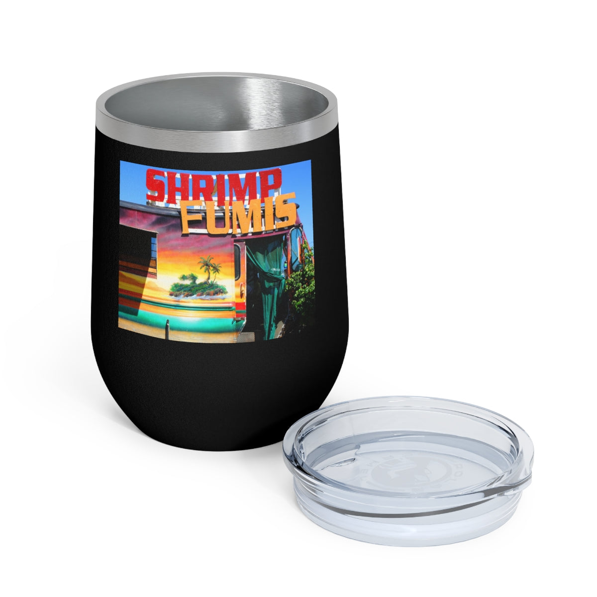 Island Love - 12 oz Insulated Wine Tumbler - Fry1Productions