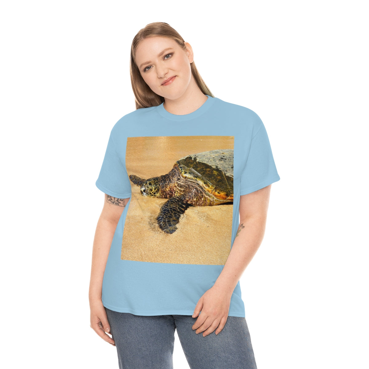 Glistening Journey - Unisex Heavy Cotton Tee - Fry1Productions