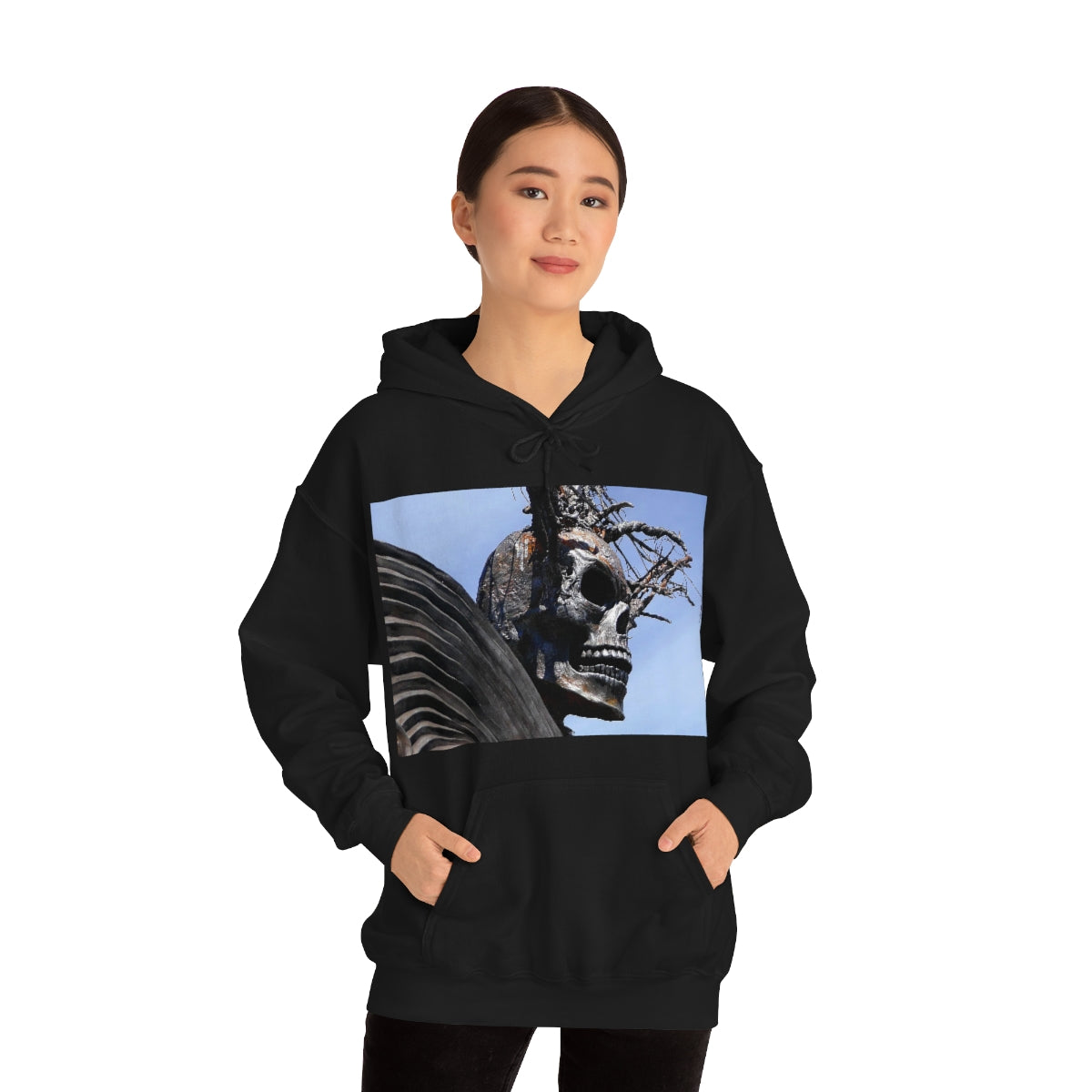 Skull Warrior - Unisex Heavy Blend Hooded Sweatshirt - Fry1Productions
