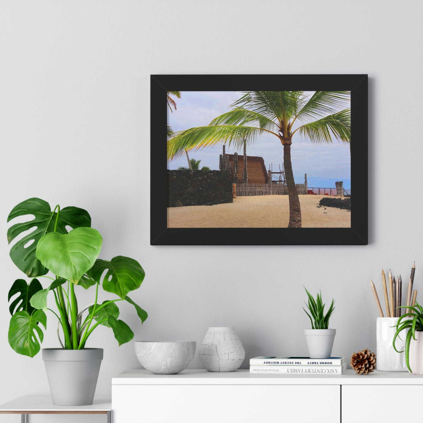 Florescence Hale O Keawe - Framed Horizontal Poster - Fry1Productions