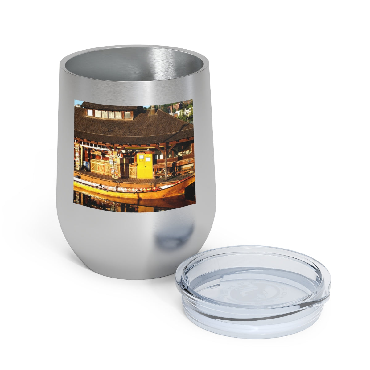Q'il'bid Awe - 12 oz Insulated Wine Tumbler - Fry1Productions