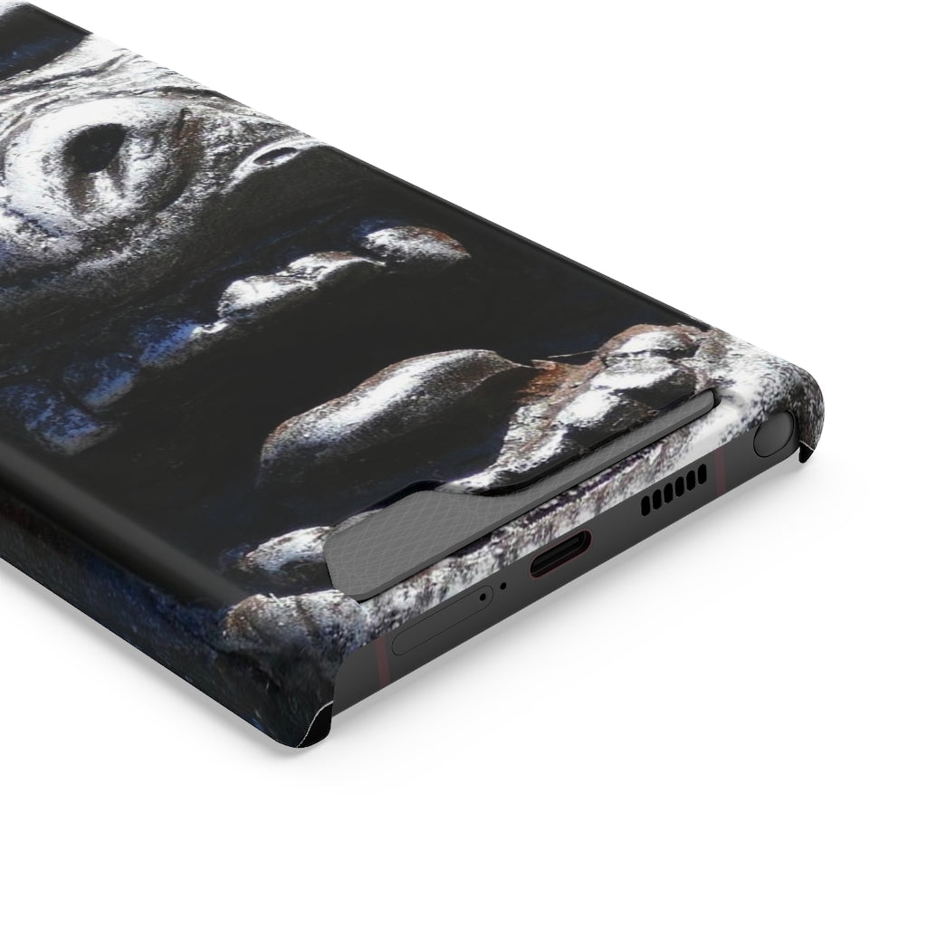 "Frenzy Scream" - Galaxy S22 S21 & iPhone 13 Case With Card Holder - Fry1Productions