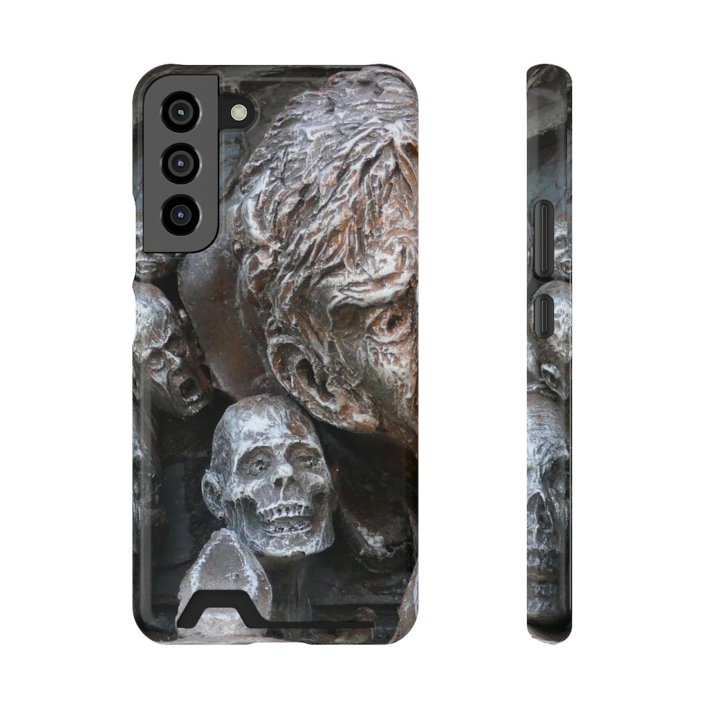 "Waiting for the King" - Galaxy S22 S21 & iPhone 13 Case With Card Holder - Fry1Productions