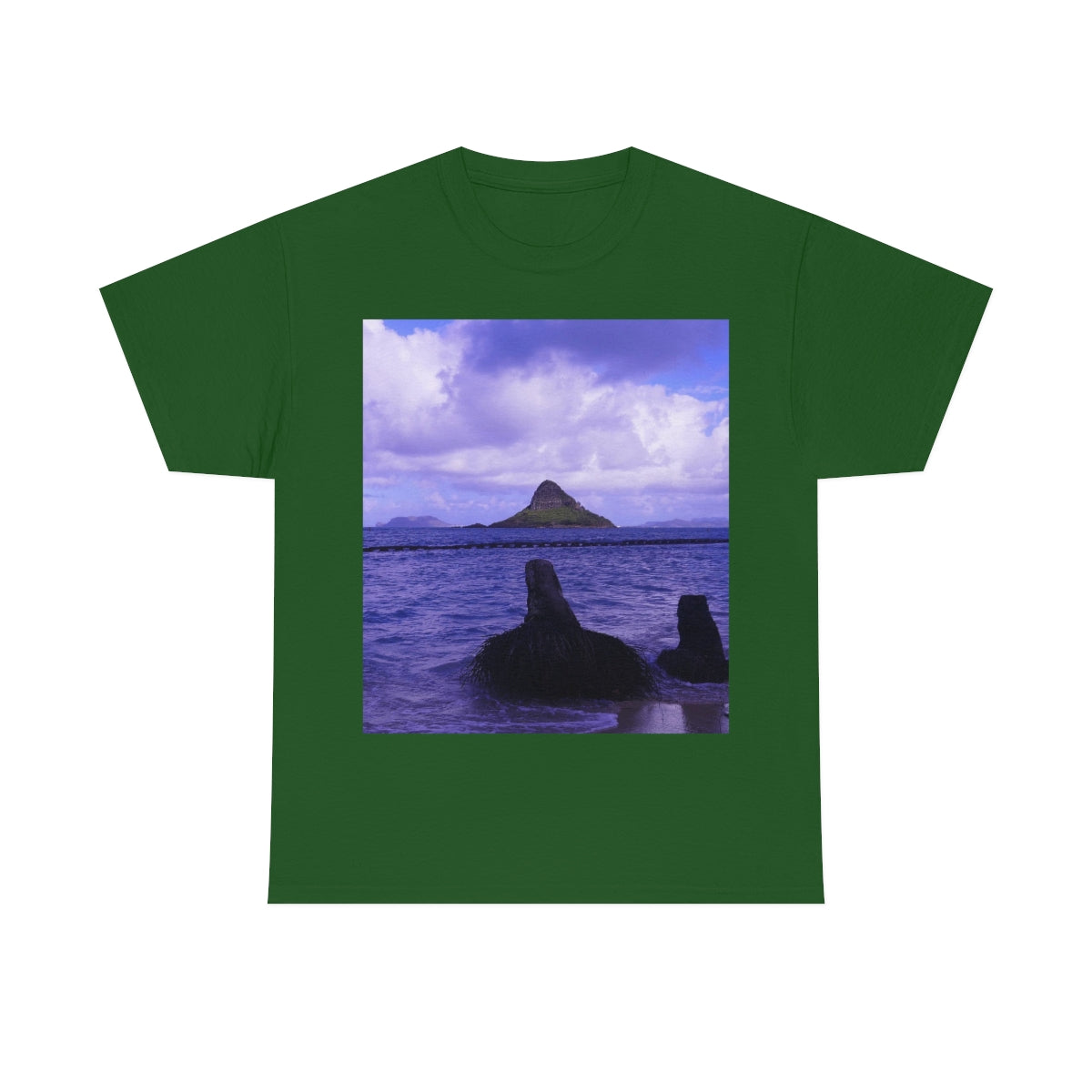 Wade To Chinaman's Hat - Unisex Heavy Cotton Tee - Fry1Productions
