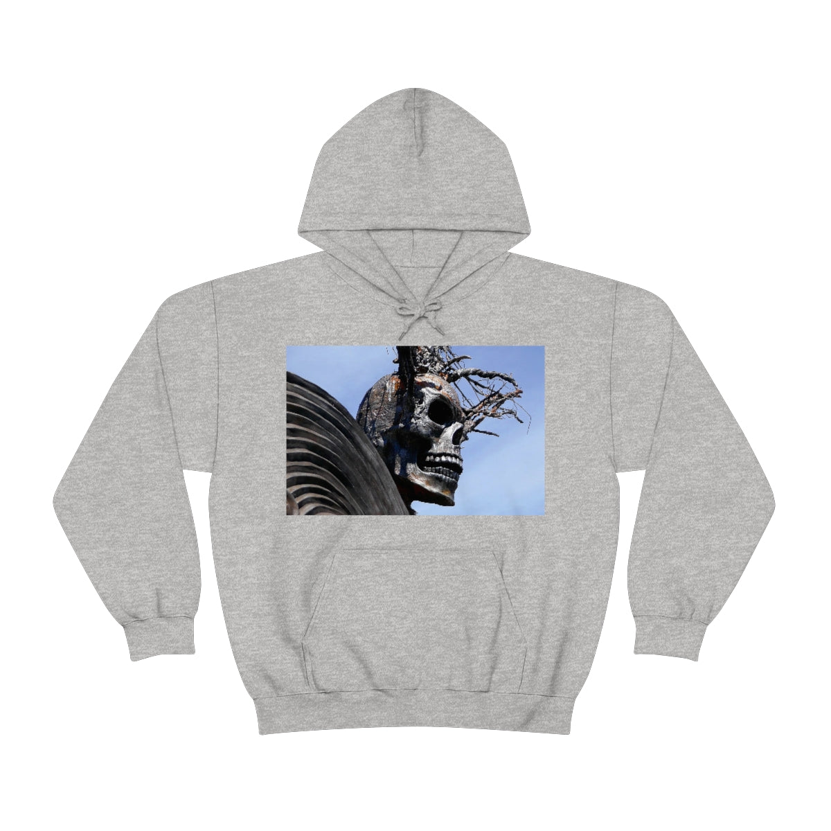 Skull Warrior - Unisex Heavy Blend Hooded Sweatshirt - Fry1Productions